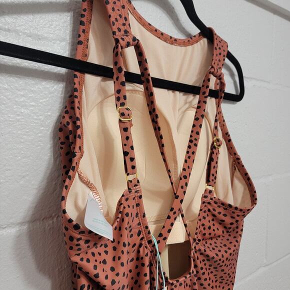 Kona Sol High Coverage One Piece Swimsuit Size 17 - Picture 11 of 11